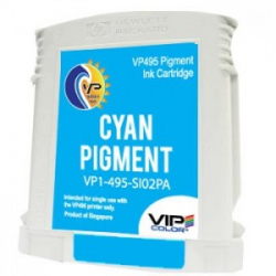 Cartucho de tinta VipColor Cyan Pigmento VP495