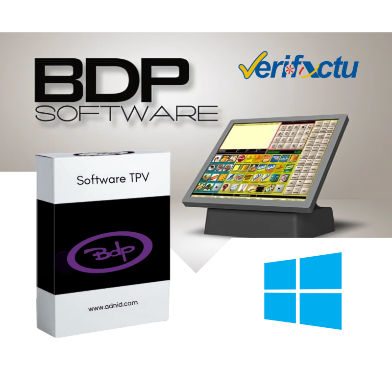 Software TPV BDP-NET Discotecas (Windows) (Pago por Uso)