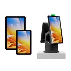 Zebra KC50 22" PoE, cámara, 8+128 GB – Kiosko táctil avanzado