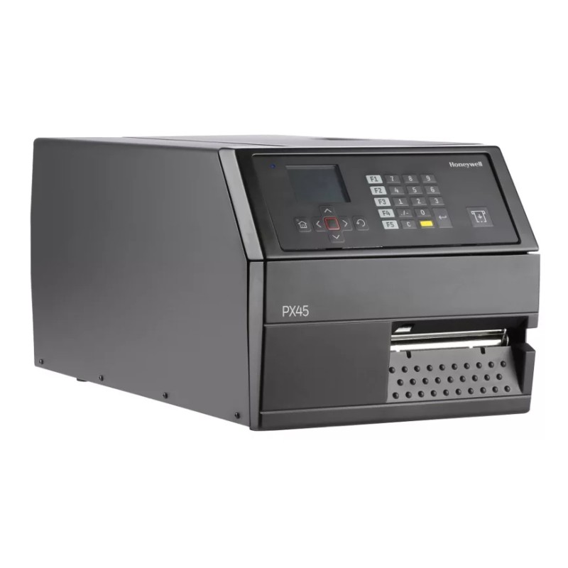 Honeywell PX45A | Impresora industrial 203 dpi con Wi-Fi, cortador y pantalla color