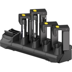 Zebra Locking Kit ShareCradle | Kit bloqueo 4 slots + batería para TC70–TC77