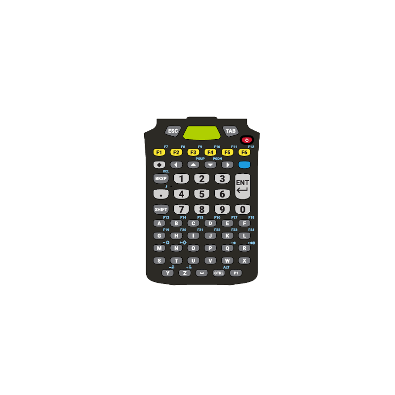 Teclado Zebra 58 teclas alfanumérico para MC9300 / MC9400