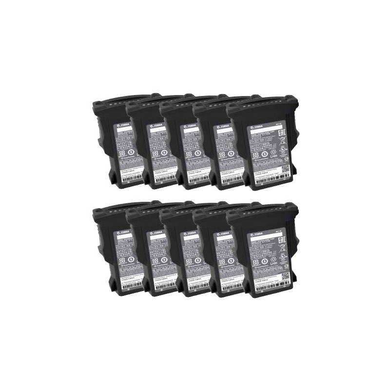Pack 10 baterías Zebra Freezer 5000 mAh | MC9300 MC9400
