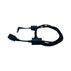 Zebra DC Cable | Cable de alimentación 4 pines a 1 pin para estaciones 1 y 4 slots