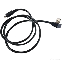 Zebra Connection Cable USB-C | Cable de conexión USB A/C con ángulo 90°