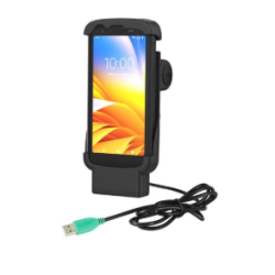 RAM Mounts Form-Fit Holder USB-A | Soporte para Zebra TC22/TC27 con Rugged Boot