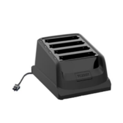 Zebra 4-Slot Spare Battery Cup | Adaptador de 4 ranuras para baterías TC22/TC27