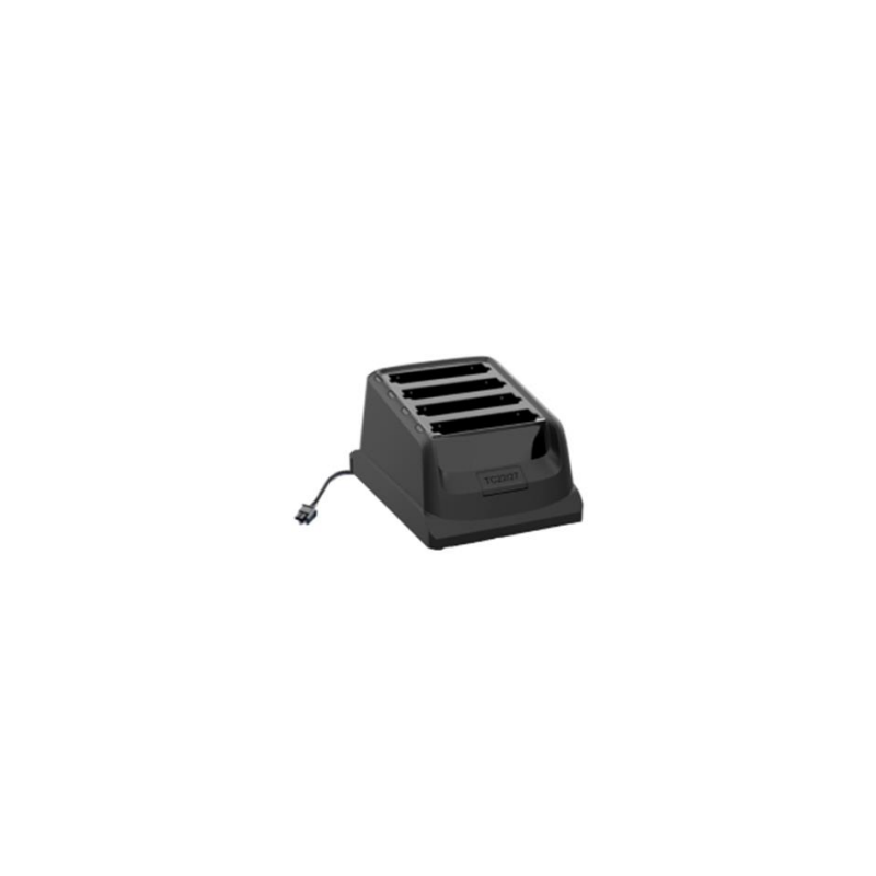 Zebra 4-Slot Spare Battery Cup | Adaptador de 4 ranuras para baterías TC22/TC27