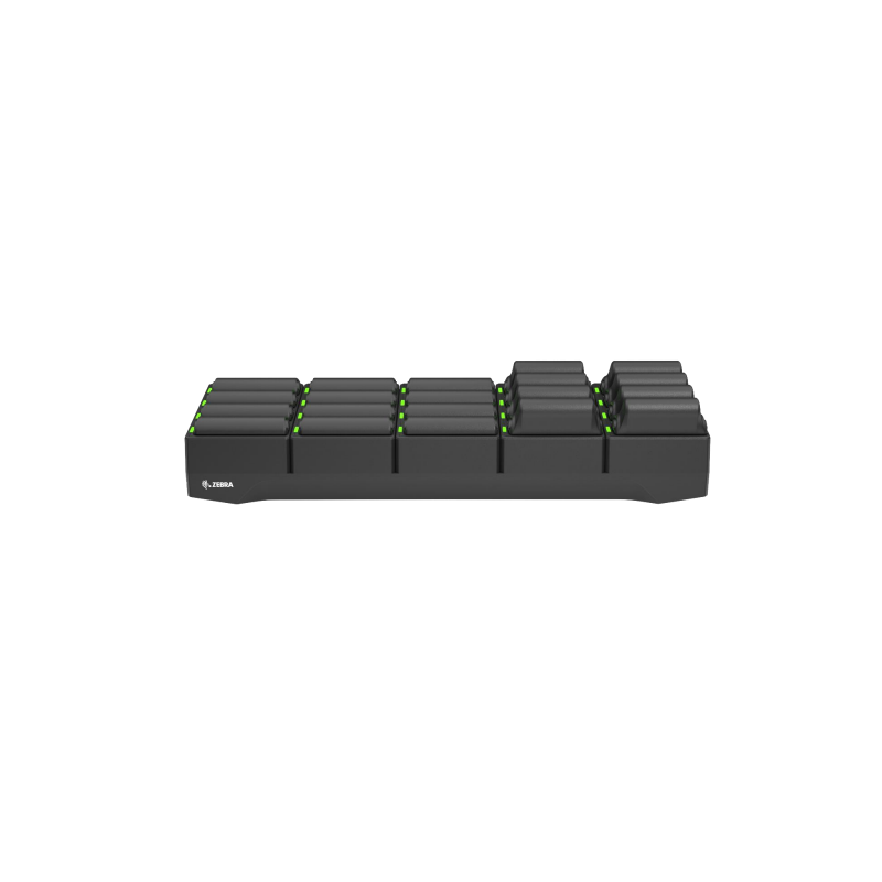 Zebra 20-Slot Spare Battery Charger | Cargador de 20 ranuras para WT5400 y WT6400