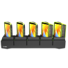Zebra 5-Slot Ethernet Cradle | Base de carga y comunicación para WT5400 y WT6400
