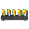 Zebra 5-Slot Charge Only Cradle | Base de carga múltiple para WT5400 y WT6400