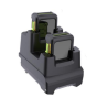 Zebra charging station, 2 slots