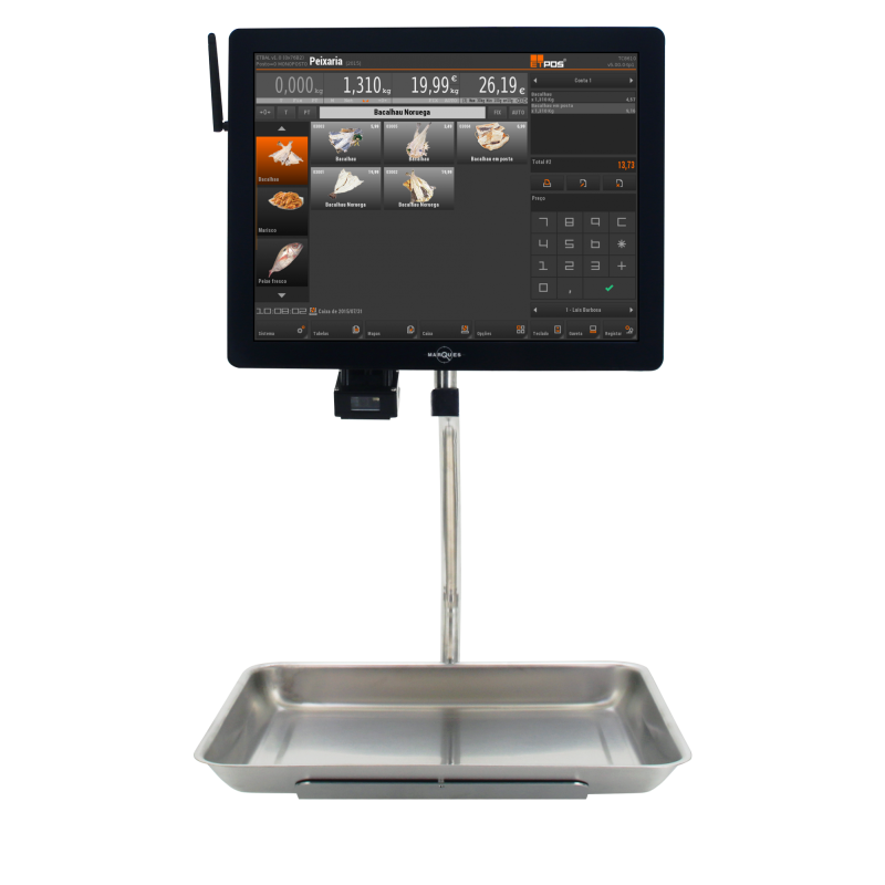 Báscula colgante BM5 ARM 15 kg | Pesaje profesional para comercios