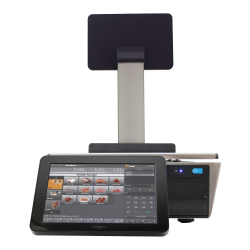 Báscula BM5 Junior Tower con doble pantalla e impresora de tickets
