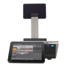 Báscula BM5 Junior Tower con doble pantalla e impresora de tickets
