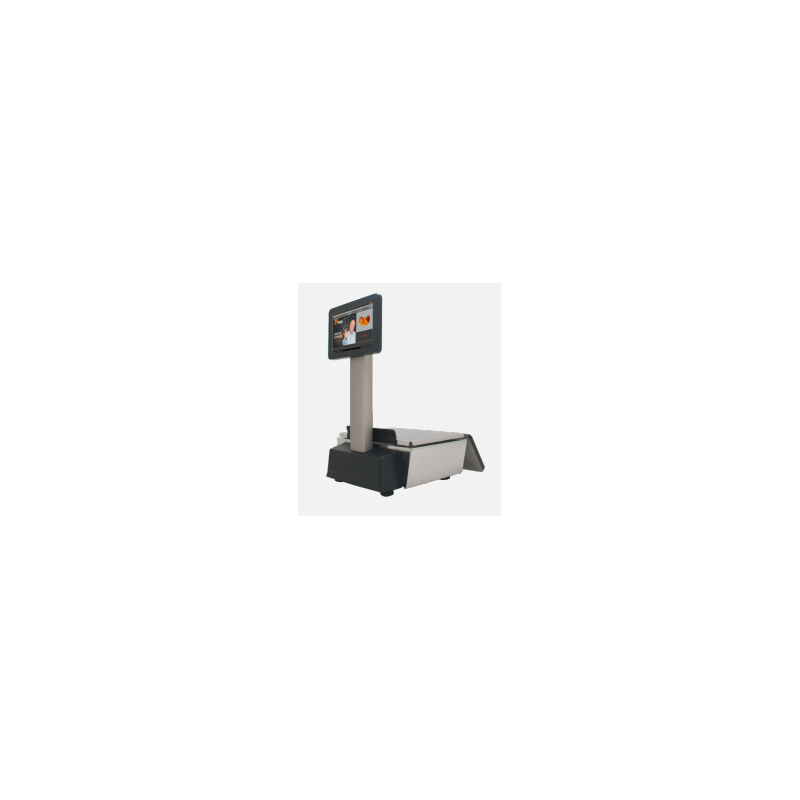 Báscula BM5 Junior Tower con doble pantalla e impresora de tickets