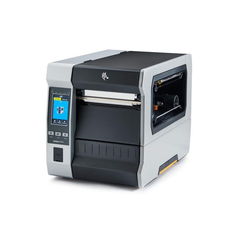 Zebra ZT600 | Impresora industrial de etiquetas grande con red y pantalla
