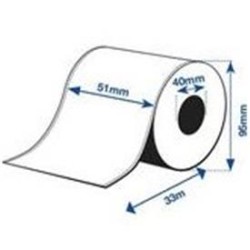 Etiquetas Epson alto brillo 51 mm | Rollo continuo adhesivo