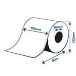 Etiquetas Epson alto brillo 102 mm bobina continua adhesiva