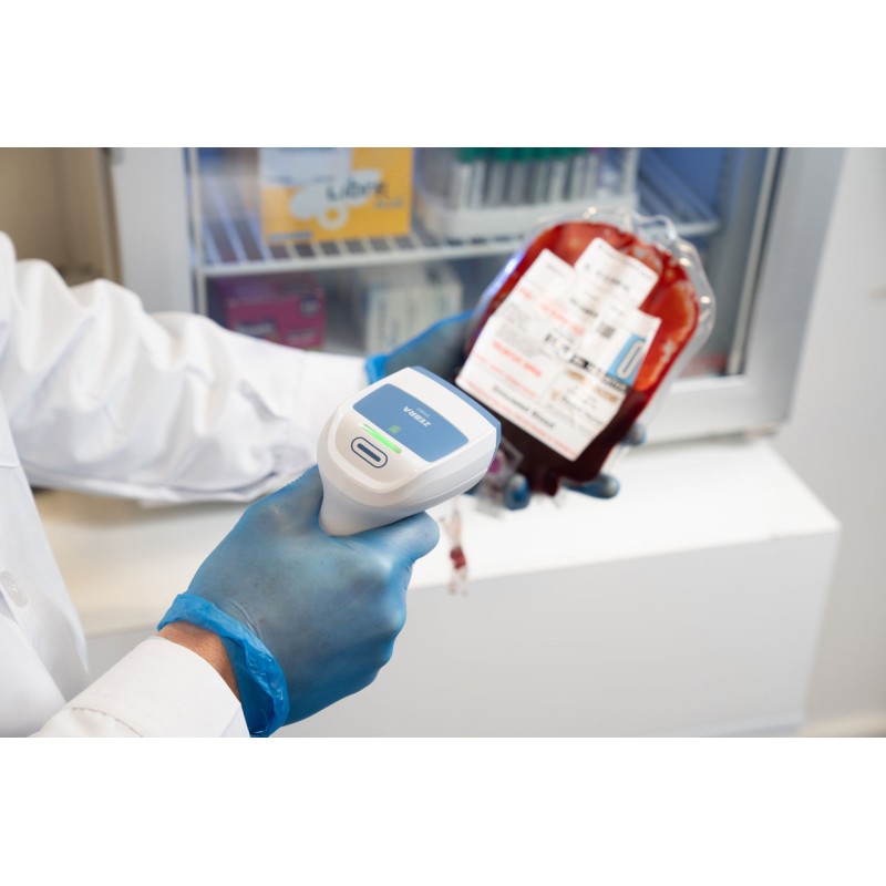 Zebra DS8208-HC 2D con USB y RS232 | Lector sanitario