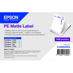 203 x 152 mm PE MATTE Epson Label - 1000 etiq - (C831)