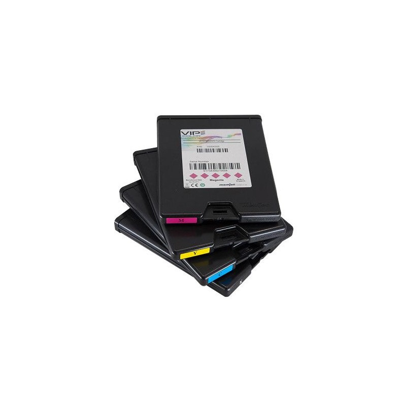 Pack de 5 tintas Color CMYKK VipColor VP750