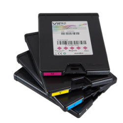 Pack de 5 tintas Color CMYKK VipColor VP600