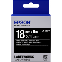 Cinta de etiquetas brillante Epson LabelWorks LK-5BWV - 1