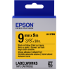 C53S653005 |Cinta Epson adhesiva resistente | LK-3YBW cinta adhesiva resistente negra/amarilla 9/9