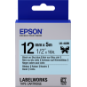 C53S654032 |Epson Label Cartridge Satin Ribbon | LK-4LBK