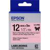 C53S654031 |Epson Label Cartridge Satin Ribbon | LK-4PBK