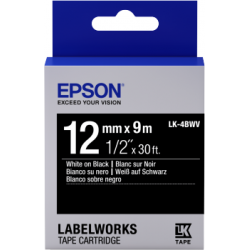 Cinta de etiquetas brillante Epson LabelWorks LK-4BWV - 1
