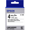 Cinta estándar Epson LK-1WBN negro/blanco 4 mm (9 m)|C53S651001|Ideal para un uso cotidiano.|Epson