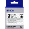 Cinta Epson transparente - LK-3TBN negra transparente/transparente 9/9|C53S653004|Ideal para un etiquetado más discreto.|Epson