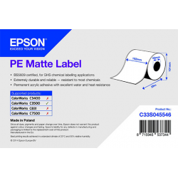 102 x 29 m PE MATTE Epson Label - Continuo - (C3500 series)