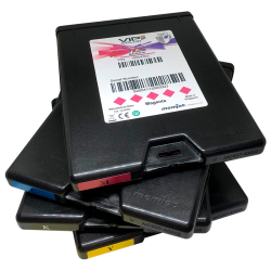 Pack de 5 tintas Color CMYKK VipColor VP650 - 1