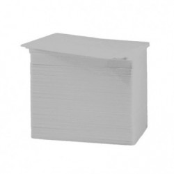 Tarjeta Zebra PVC Color plata metálico 30 mil. 500 unidades - 1