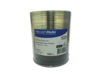 CD-R 52x 700Mb Glossy White Inkjet Imprimible FalconMedia